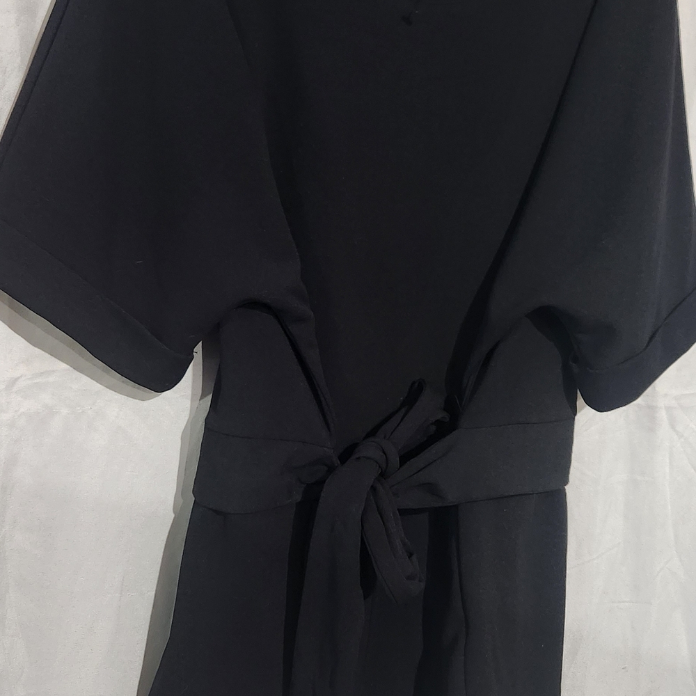 Worthington Blouse with attached tie-belt